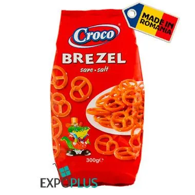 CROCO Zoute pretzels 300g