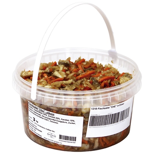 Vissalade "Che", pittig