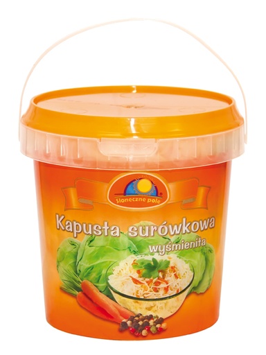 Witkoolsalade met wortelen "Kapusta surowkowa" volgens Pools recept