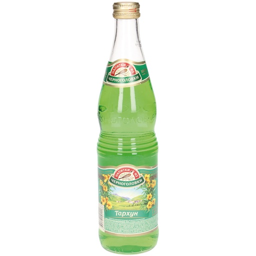 Koolzuurhoudende verfrissende drank met dragon-smaak "Tarchu