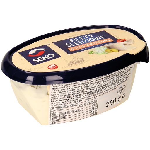 SEKO Haringfilets in lichte roomsaus
