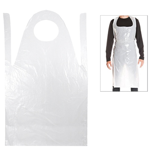 Фартуки одноразовые, белые, 50 шткук