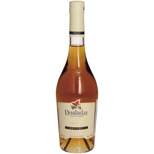 "Dugladze" Brandewijn 3 jaar gerijpt, 40% vol.