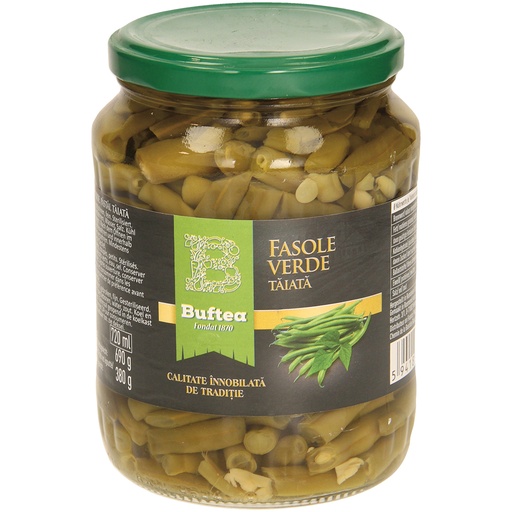 "Fasole verde pastai taiata" Зеленая фасоль стручковая, мелк