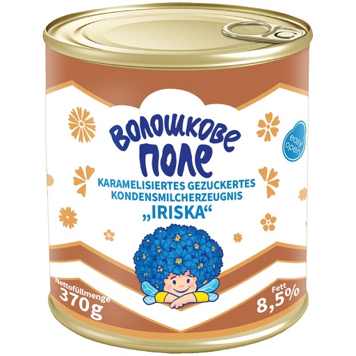 Карамелизированный продукт из сгущённого молока с сахаром "Ириска" 8,5% жира