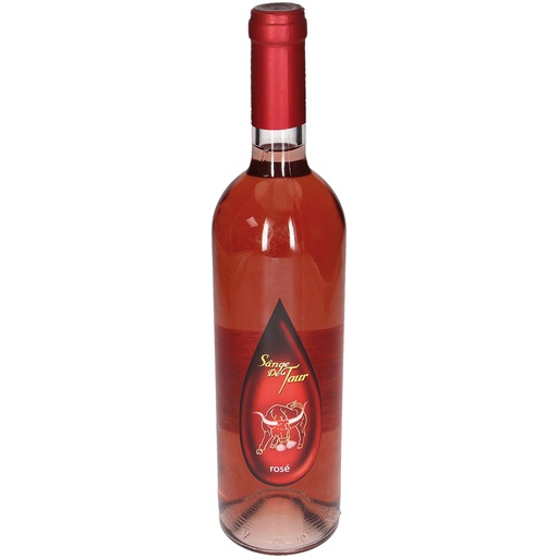 Rosé wijn, zoet "Sange de Taur", 10% vol.