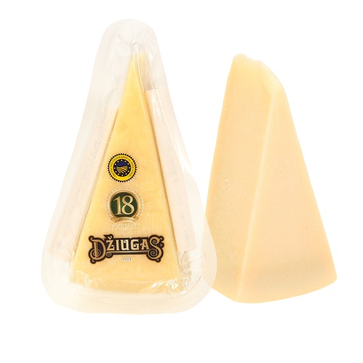 Твердый сыр "Джугас" 40% жирности в сухом веществе. 18 месяц