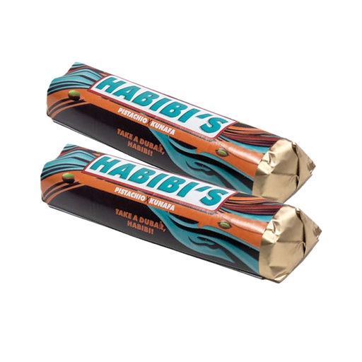 Habibis Original Reep uit Dubai van melkchocolade