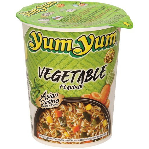 Лапша быстрого приготовления с овощным вкусом