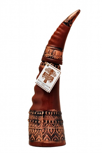 "Saperavi" wijn uit Georgië, rood, droog, aarden pot, 12,5%