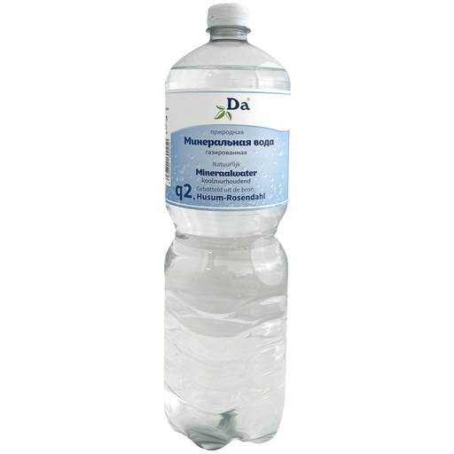 Natuurlijk mineraalwater met koolzuur toegevoegd