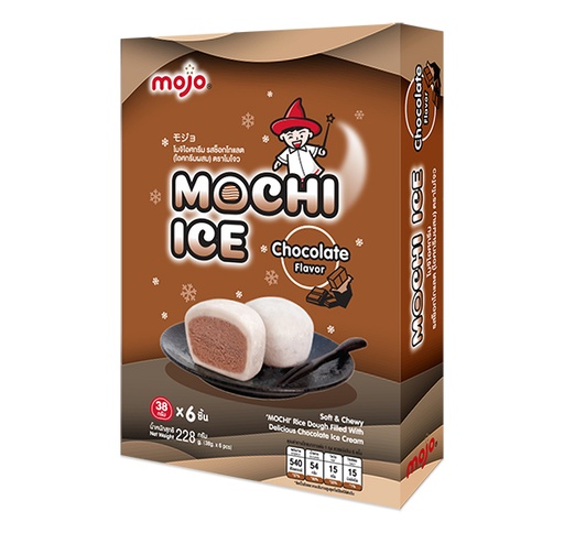 Mochi Ijs Chocolade 6X38 G