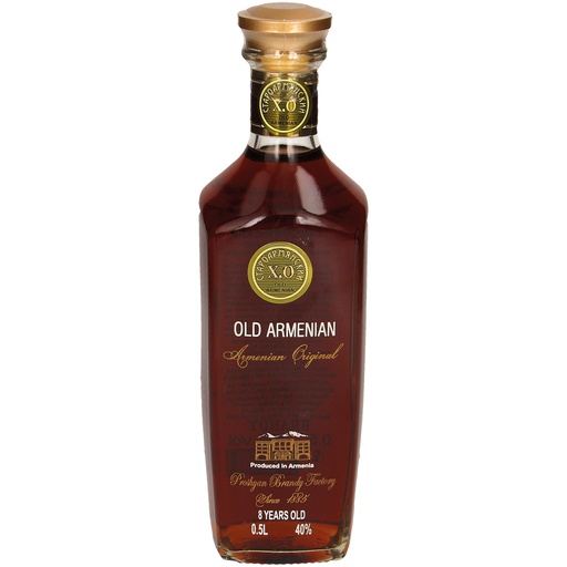Armeense brandy "Oude Armeense" 8 jaar, 40% vol.