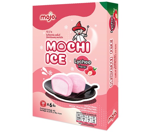 Mochi Ijs Lychee  6X38 G
