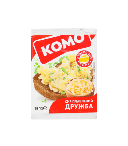 Komo smeltkaas Druzhba 40% 75g