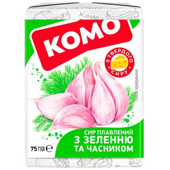 Komo smeltkaas met kruiden en knoflook 40% 75g