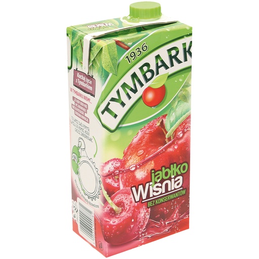 Яблочно-вишневый не газированный напиток, с сахаром и подсла