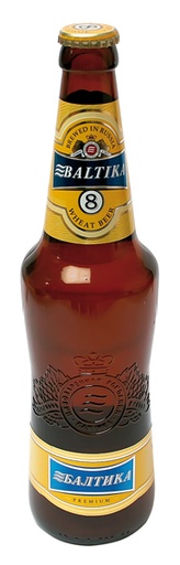 Helles Bier Baltika N8 Natuurlijk Troebel, 5,0% vol.