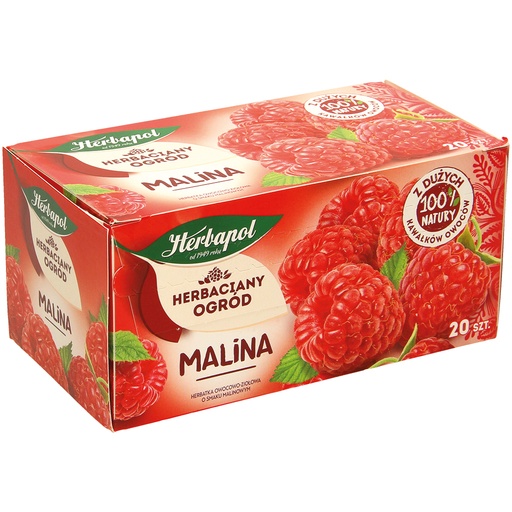 Aromatische fruitthee met frambozen "Malina"