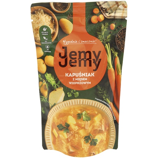 "Kapusniak" Щи из квашеной капусты со свининой. Стерилизован