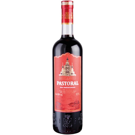 "PASTORAL" вино ликерное, красное с Молдавии, 16% алк.