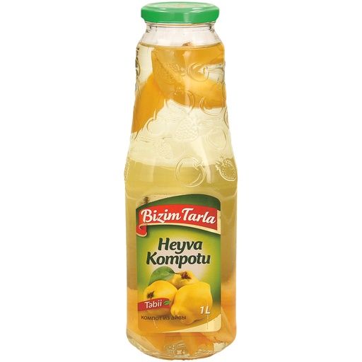 Verfrissingsdrank met kweeperenstukjes