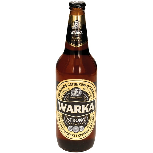Bier "Warka Strong" 6,3% vol.