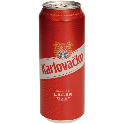 Bier "Karlovacko", 5,0% vol.