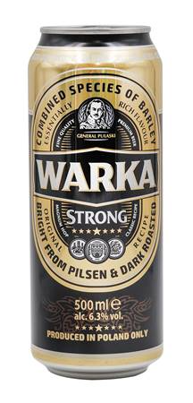 Bier "Warka Sterk" 6.5%