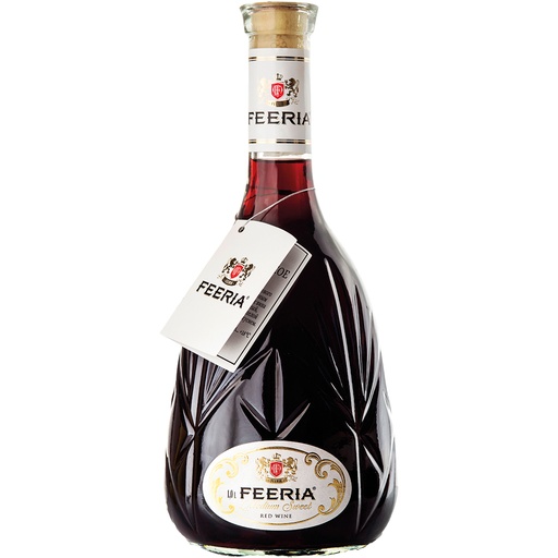 Красное полусладкое вино "Feeria", 12,5% алк.
