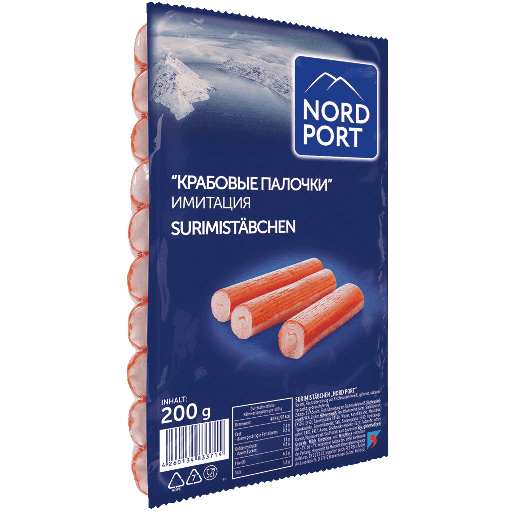 Surimi sticks "Russkoe More". Surimi
