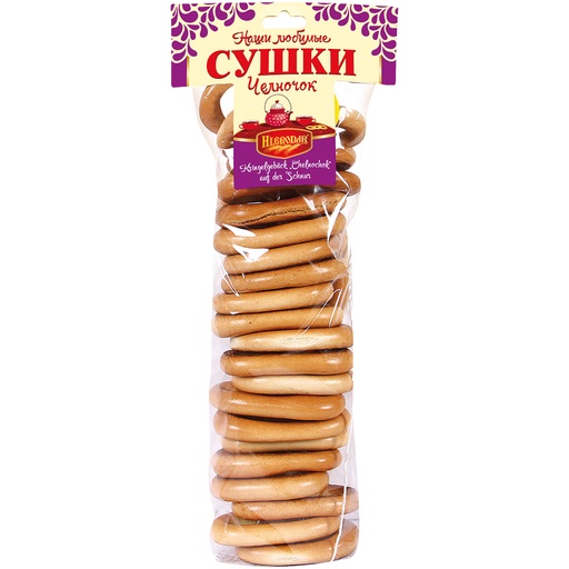 Kringelkoekjes "Chelnochok" aan een touwtje
