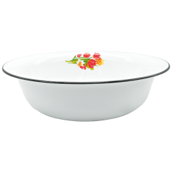 Geëmailleerde 16 liter Tulp wastafel