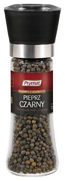 Prymat molen zwarte peper heel 75g