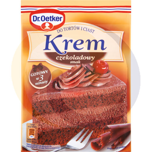 Dr.Oetker chocoladevulling voor taarten en cakes 127g