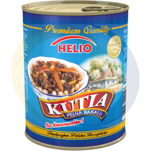 Кутия с макова маса и сушени плодове 850г/6бр Хелио