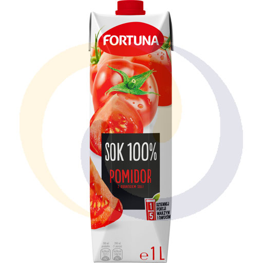 Сок помидорный Fortuna 100% 1 л