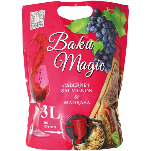 Rode wijn uit Azerbeidzjan, zoet