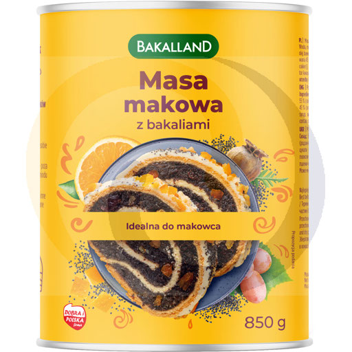 Фарш из маковых семян с орехами и изюмом Bakalland 850 г
