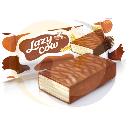 Ленивая корова вафли с супер. молоком 1кг Рошен