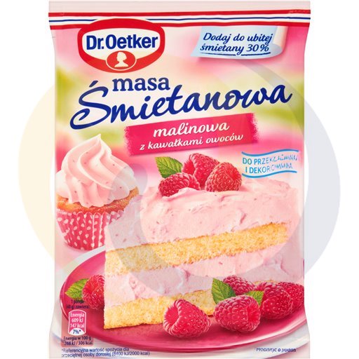 Dr.Oetker frambozen-roomvulling 86g