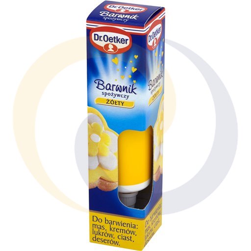Доктор Эткер Жёлтый краситель для пищи 10 г