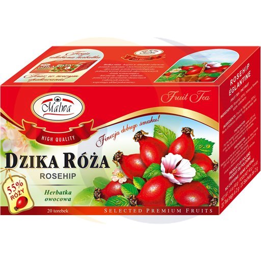 Malwa vruchtenthee wilde roos 40g