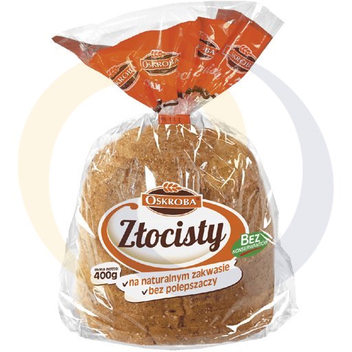 Оскроба Злоцисый Цельнозерновой Нарезной Хлеб 400 г