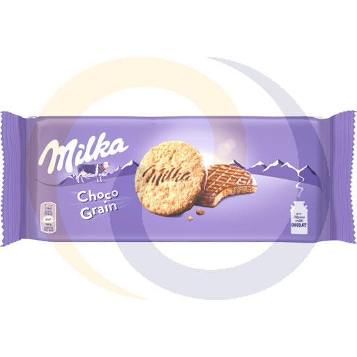 Milka Choco Graan Koekjes met Havervlokken Belegd met Alpenmelk Chocolade 126 g
