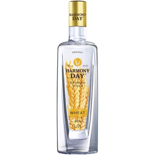 "HARMONY DAY" wodka Wheat / Pshenichnaya, 40% vol.