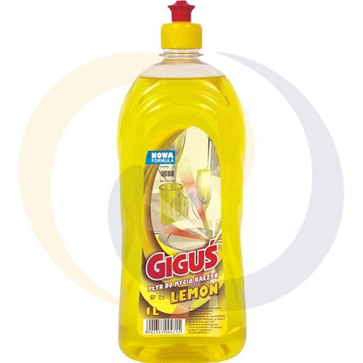 Жидкость для мытья посуды Лимон 1л Gigu