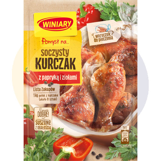 Winiary Помысл на... Сочный куриный с перцем и травами 28 г