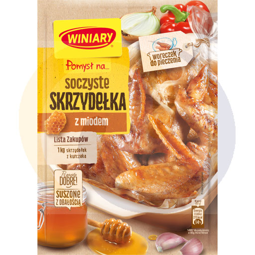 Winiary Помысл на... Сочные куриные крылышки с медом 28 г