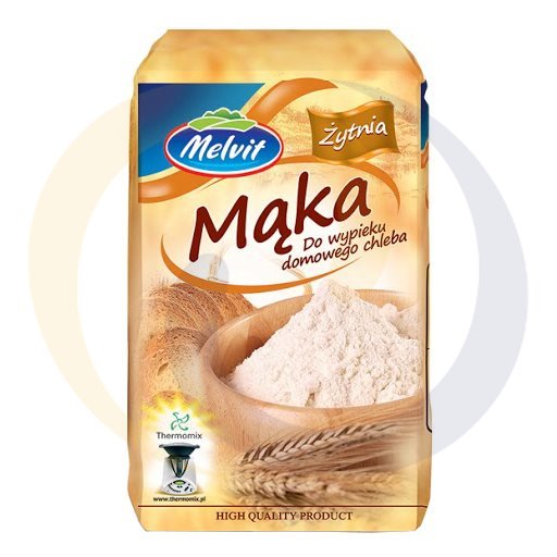 Мука ржаная Мельвит для домашнего хлеба 1кг